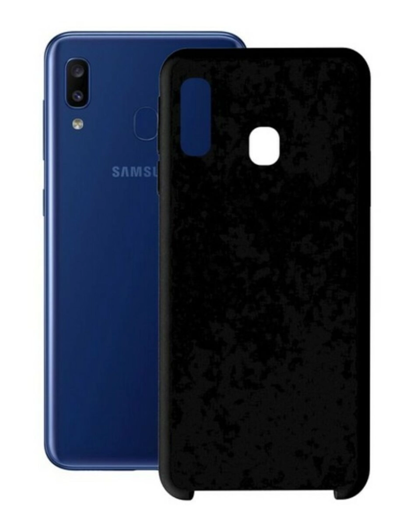 imagem de Capa para Telemóvel Samsung Galaxy A20 KSIX Soft Samsung Galaxy A20 Samsung1