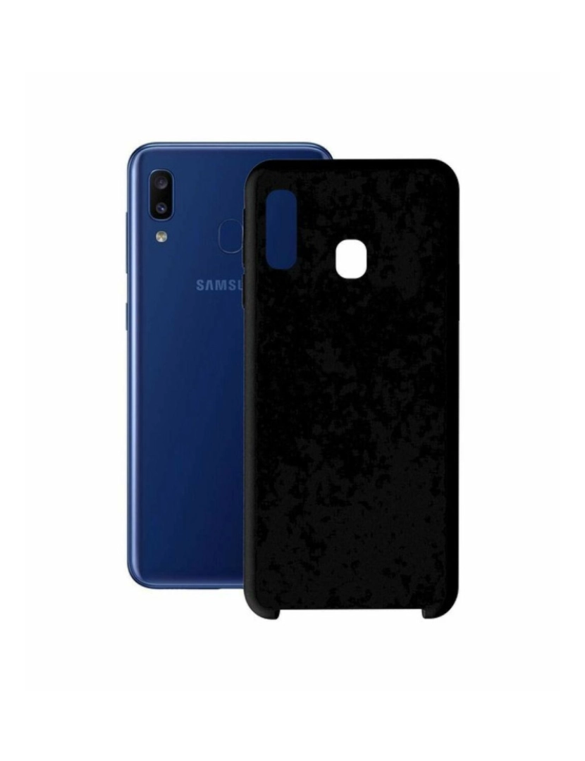 imagem de Capa para Telemóvel Samsung Galaxy A20 KSIX Soft Samsung Galaxy A20 Samsung4