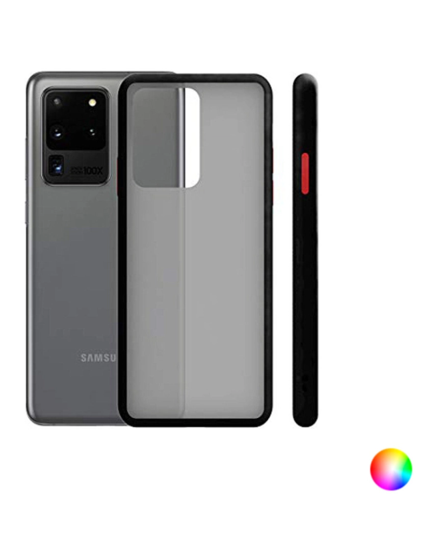KSIX - Capa para Telemóvel Samsung Galaxy S20 Ultra KSIX Duo Soft