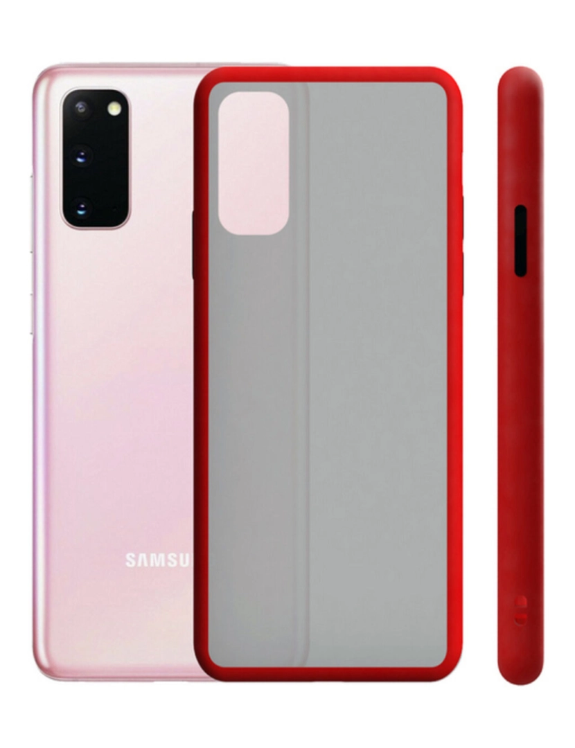 imagem de Capa para Telemóvel Samsung Galaxy S20 KSIX Duo Soft3