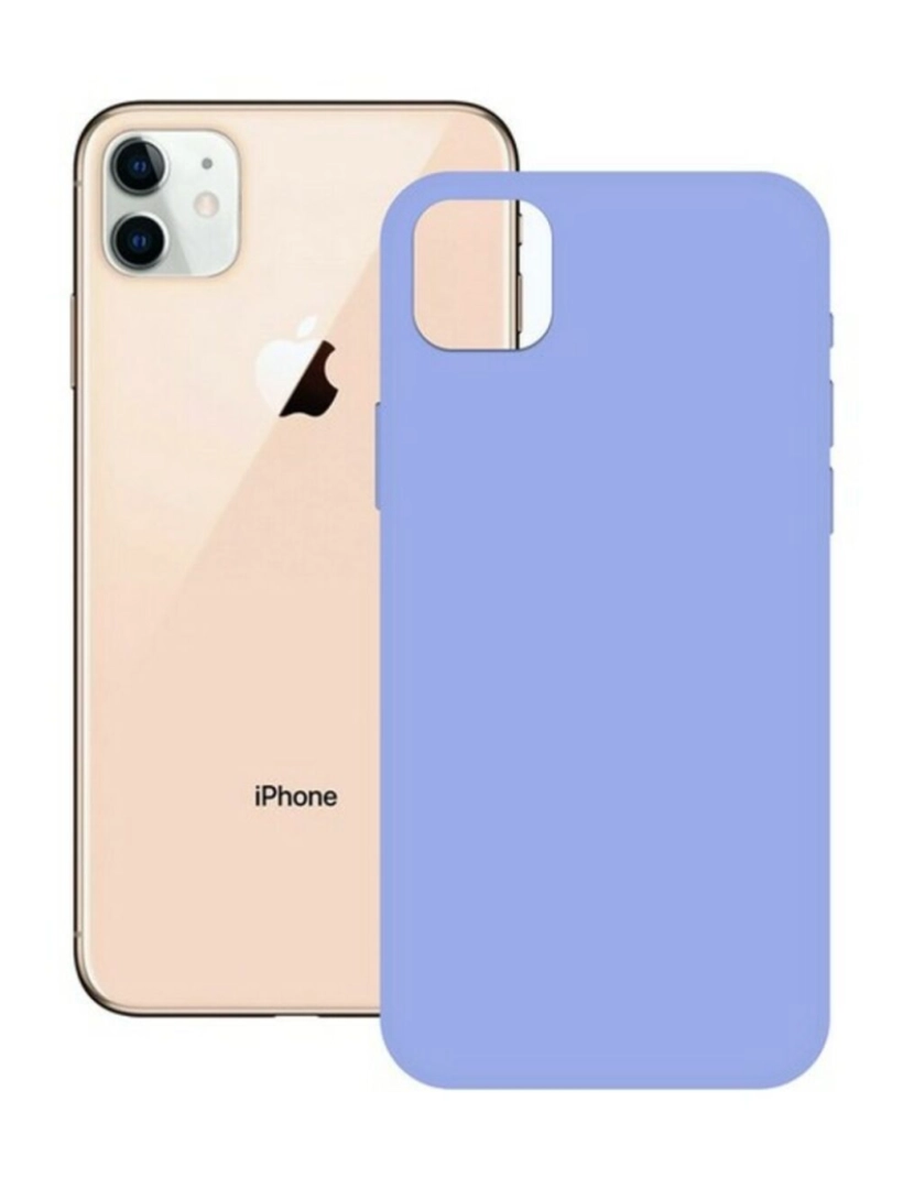 imagem de Capa para Telemóvel iPhone 12 Pro KSIX Soft Silicone iPhone 12, 12 Pro3