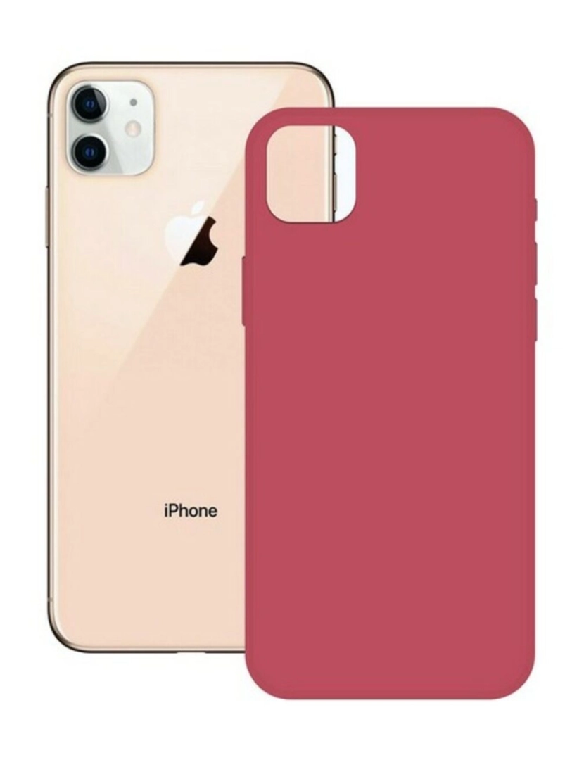 imagem de Capa para Telemóvel iPhone 12 Pro KSIX Soft Silicone iPhone 12, 12 Pro5