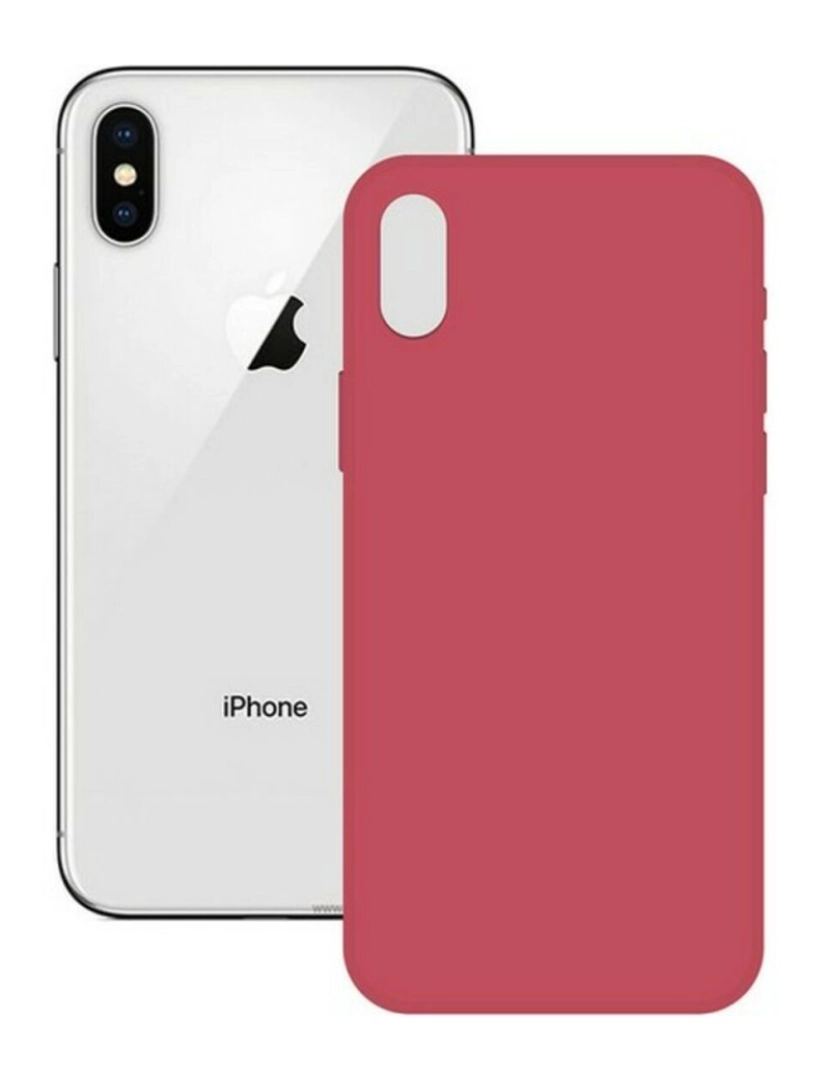 imagem de Capa para Telemóvel iPhone X, XS KSIX Soft Silicone Iphone X, XS3