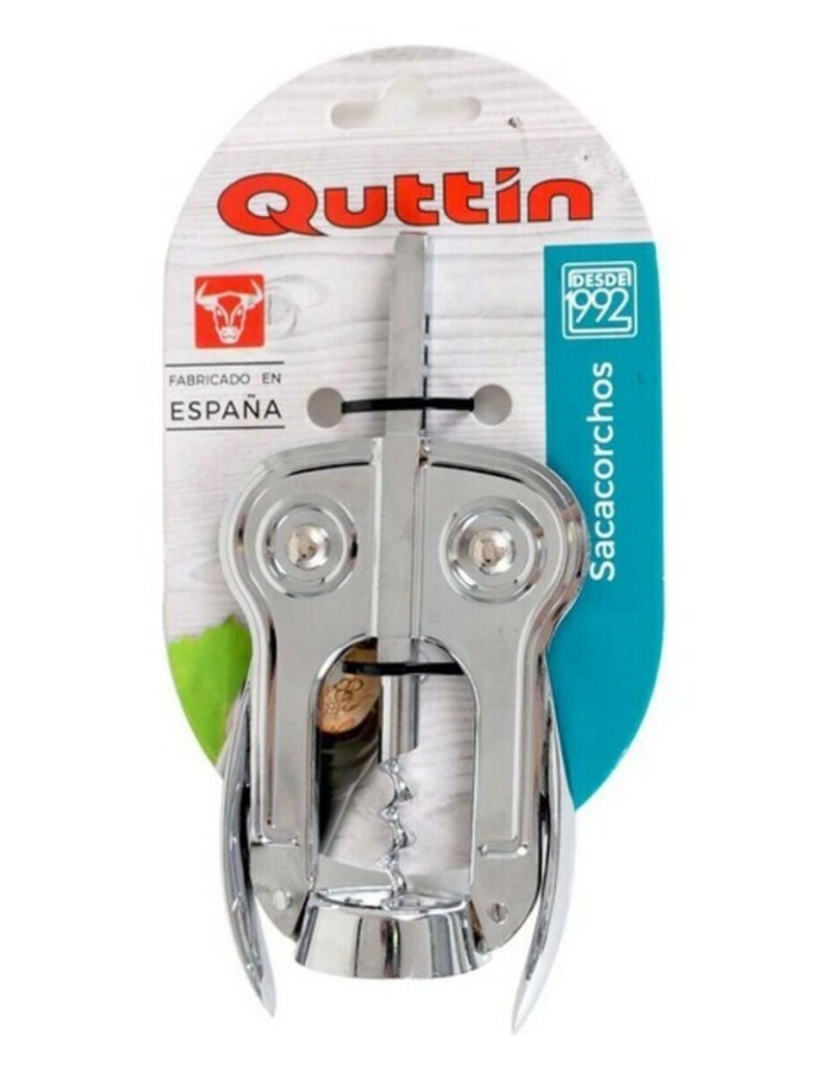 imagem de Saca-rolhas em Aço inoxidável Quttin Quttin (15 x 7 cm) 15 x 7 cm1