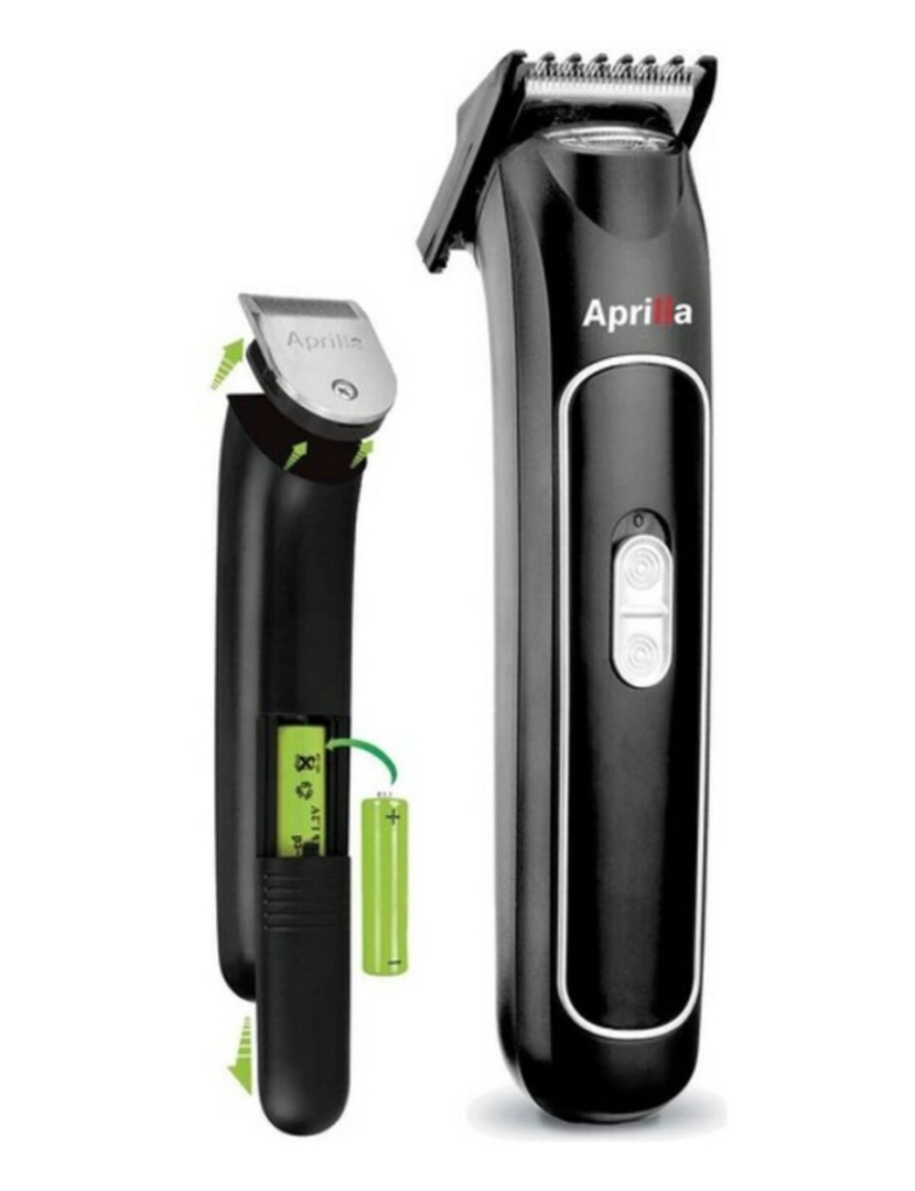 Aprilla - Aparadores de Cabelo Aprilla USB Preto