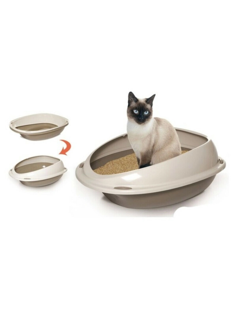 Georplast - Caixa de Areia para Gatos Shuttle (57 cm)