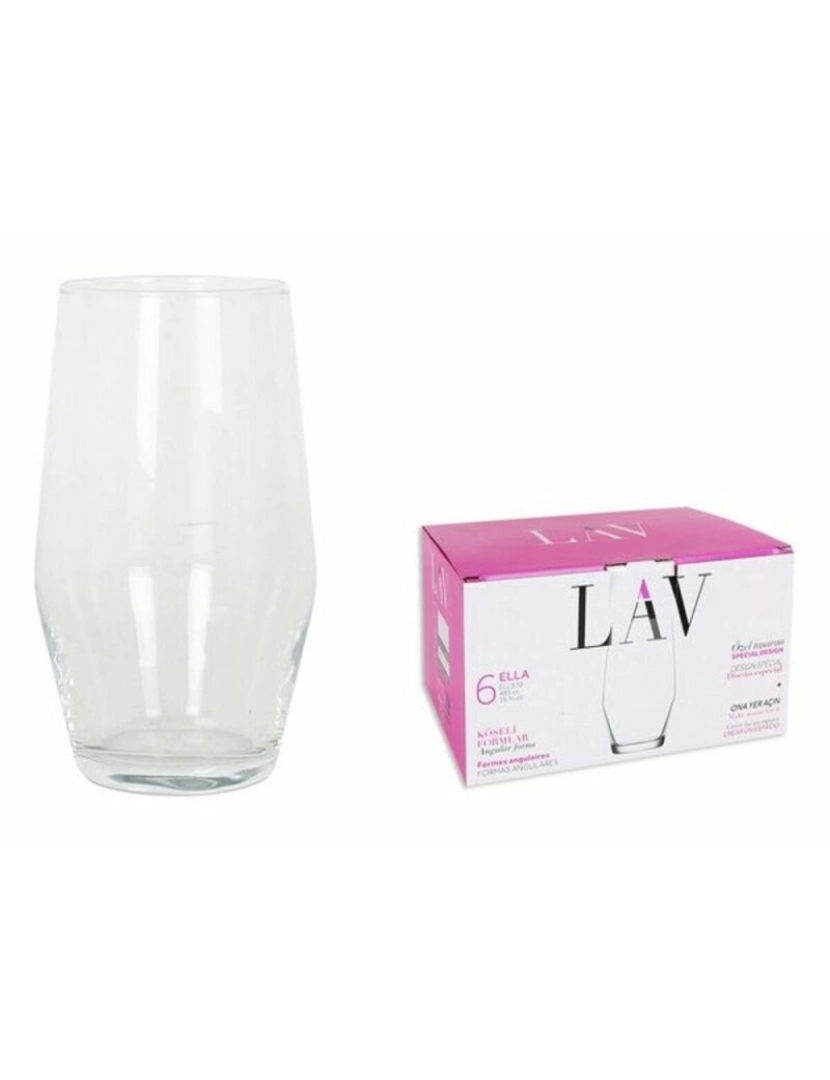 LAV - Conjunto de Copos LAV Ella (6 uds) (495 ml)