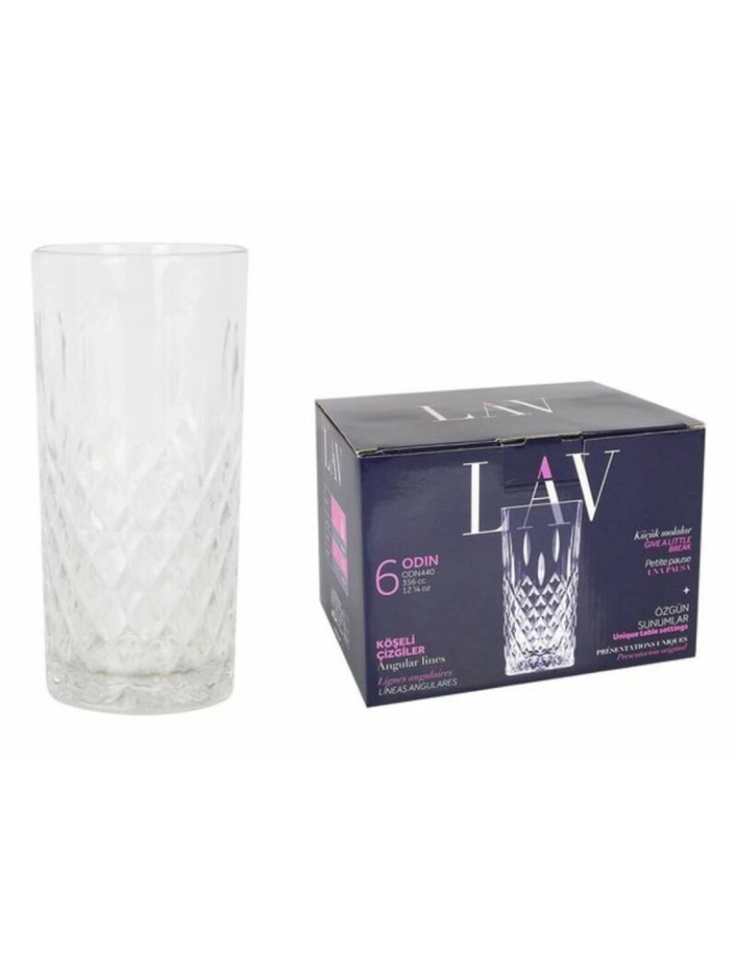 LAV - Conjunto de Copos LAV Odin (6 uds) (356 ml)