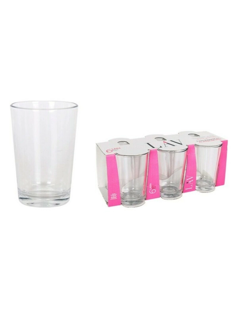 LAV - Conjunto de Copos LAV Lara Cristal 205 ml