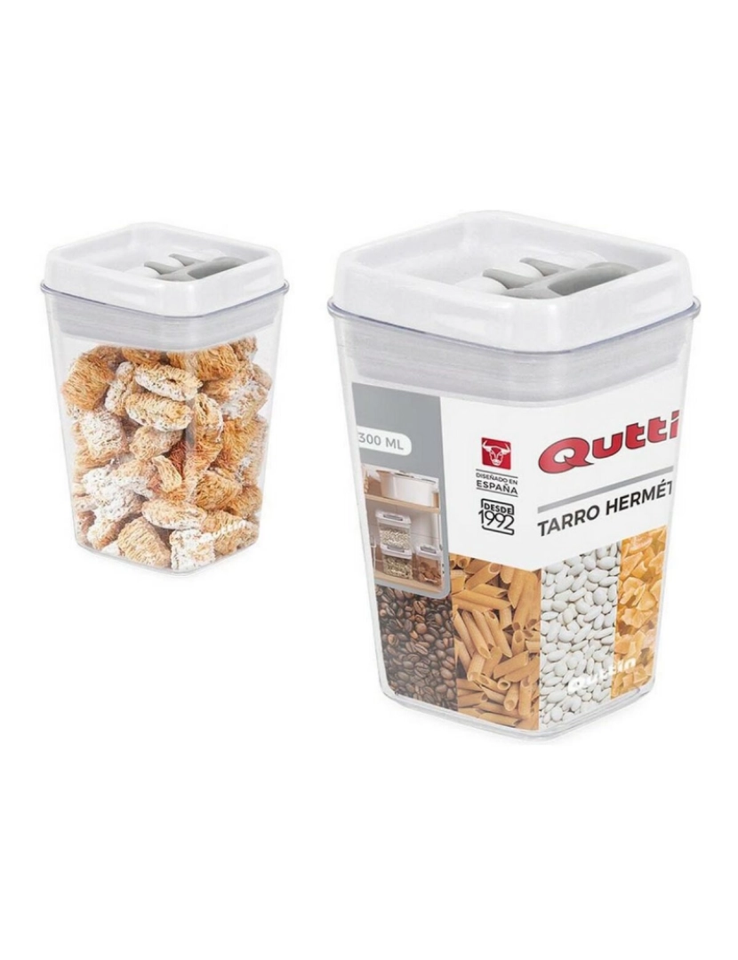 Quttin - Frasco Quttin Hermético 2,3 L 12,8 x 23 cm (2300 ml)