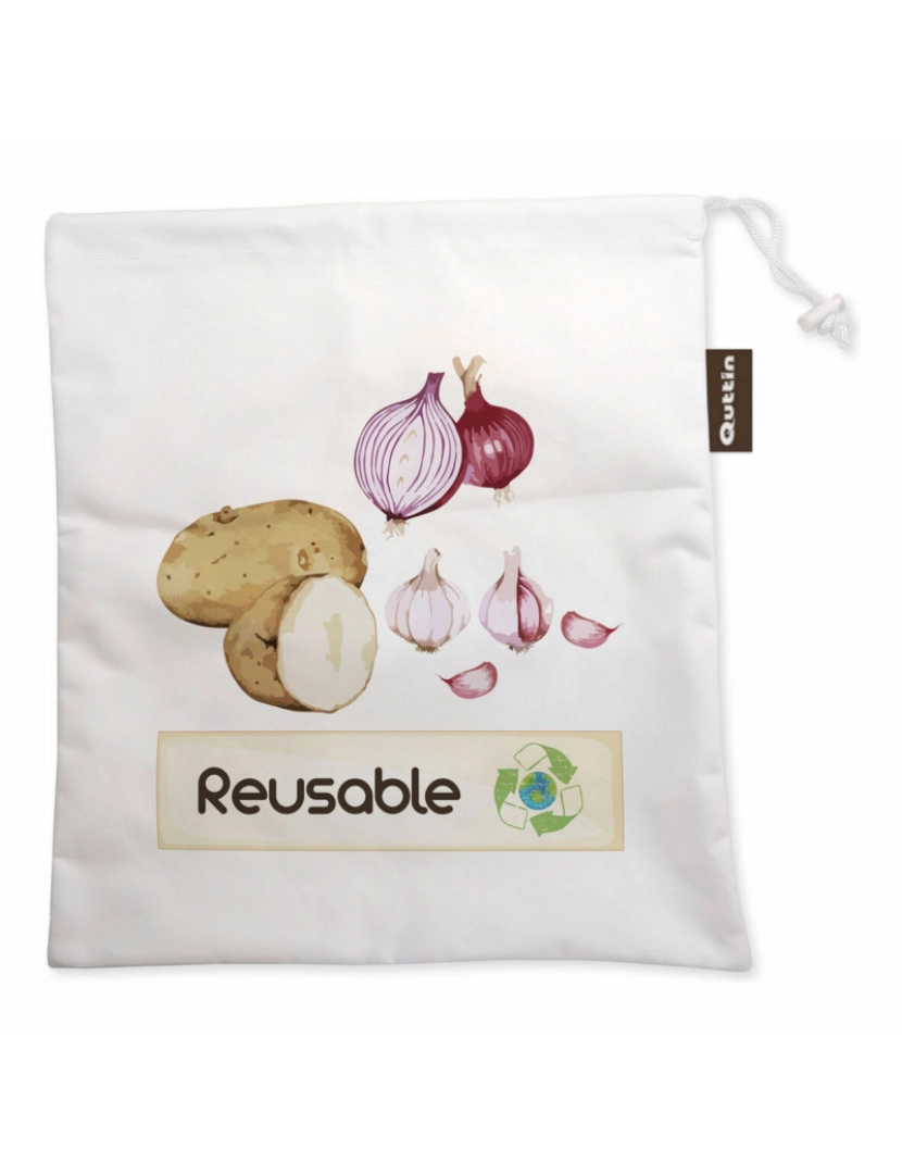 imagem de Saco Reutilizável para Alimentos Quttin (39,5 x 35 cm)2
