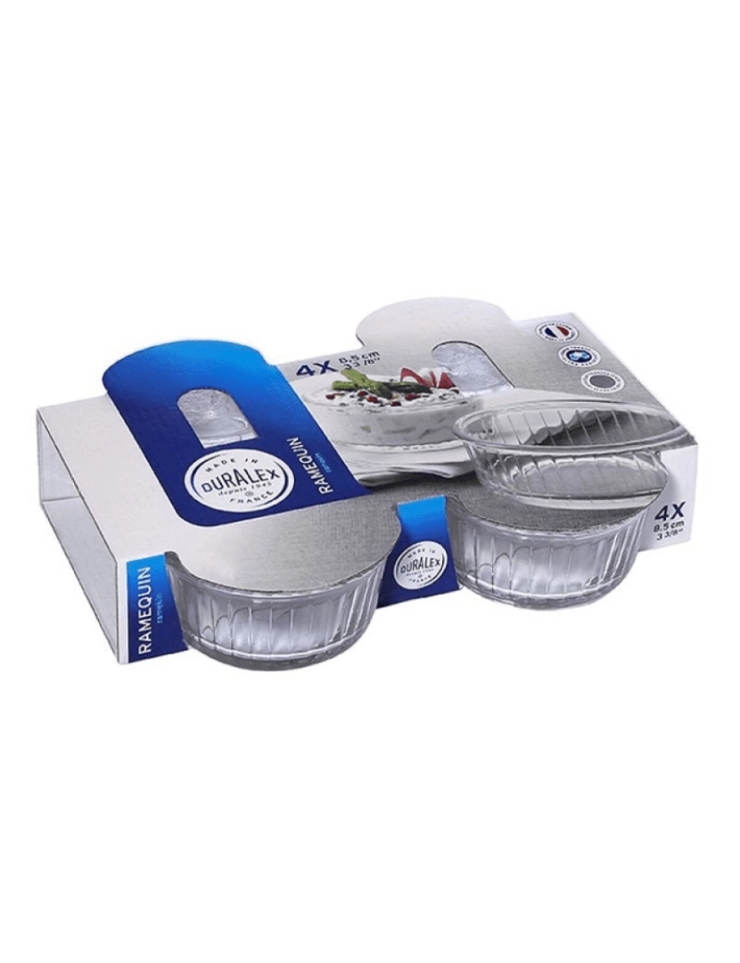 Duralex - Ramequin Duralex Ovenchef 4 Peças 13 cl (ø 8,5 x 4,1 cm)