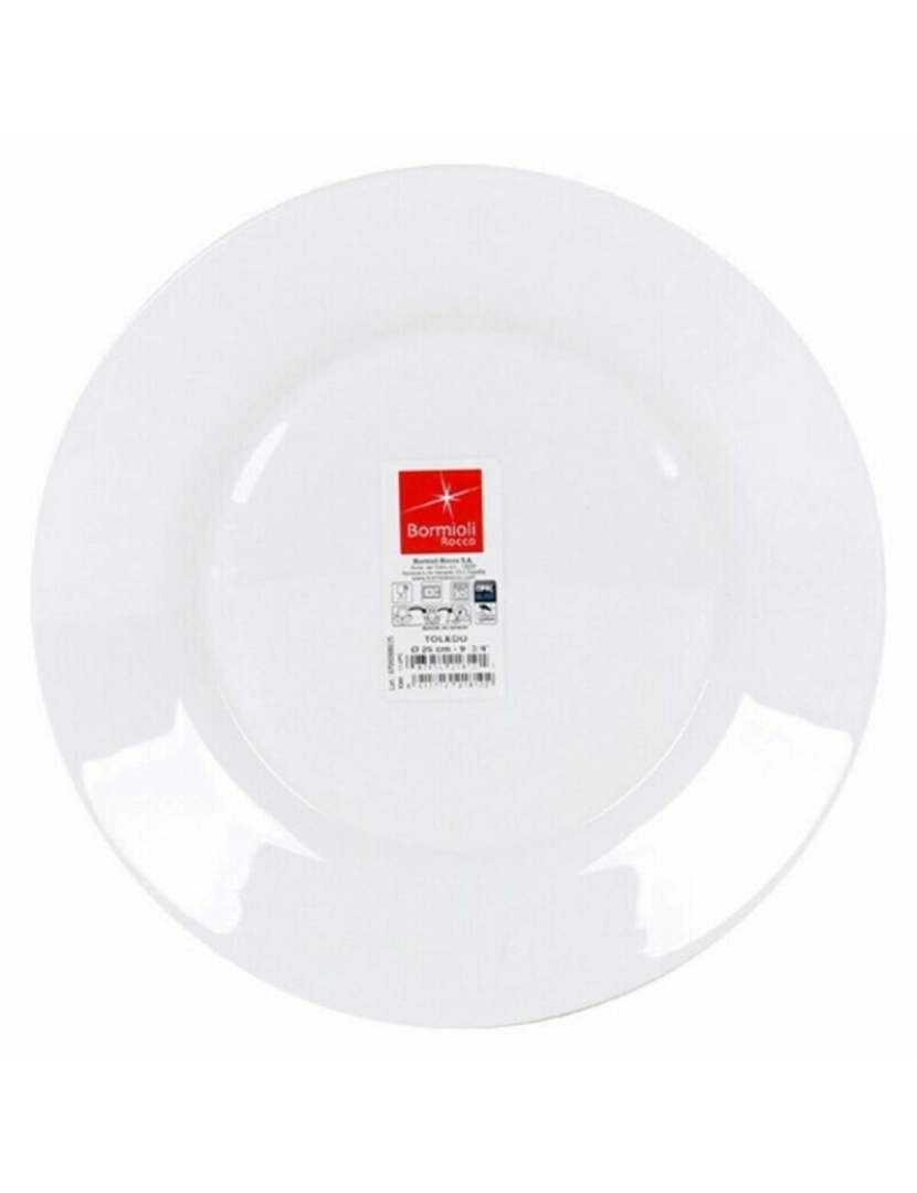 imagem de Prato de Jantar Bormioli 105119 (ø 25 cm) (Pack 6 uds)3