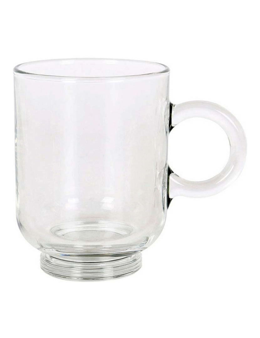 Royal Leerdam - Conjunto de 6 Chávenas de Café Royal Leerdam Sentido Mug Transparente Cristal 6 Peças (6 Unidades) (37 cl)