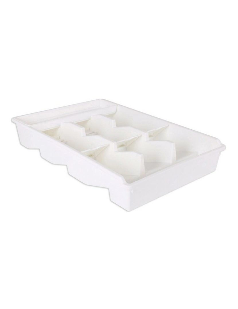 Tontarelli - Organizador de Talheres Tontarelli Bella plus Branco (43,6 x 28,7 x 7,13 cm)