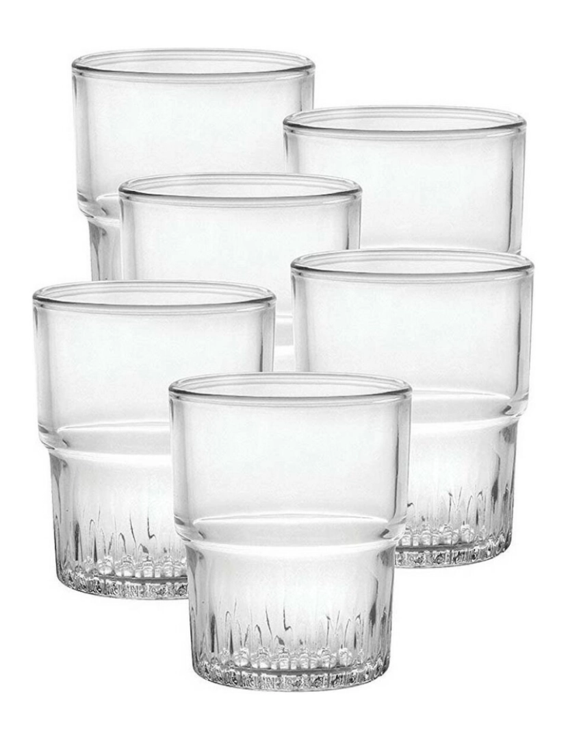 imagem de Conjunto de Copos Duralex Cristal Transparente Empilhável 16 cl (6 pcs)2