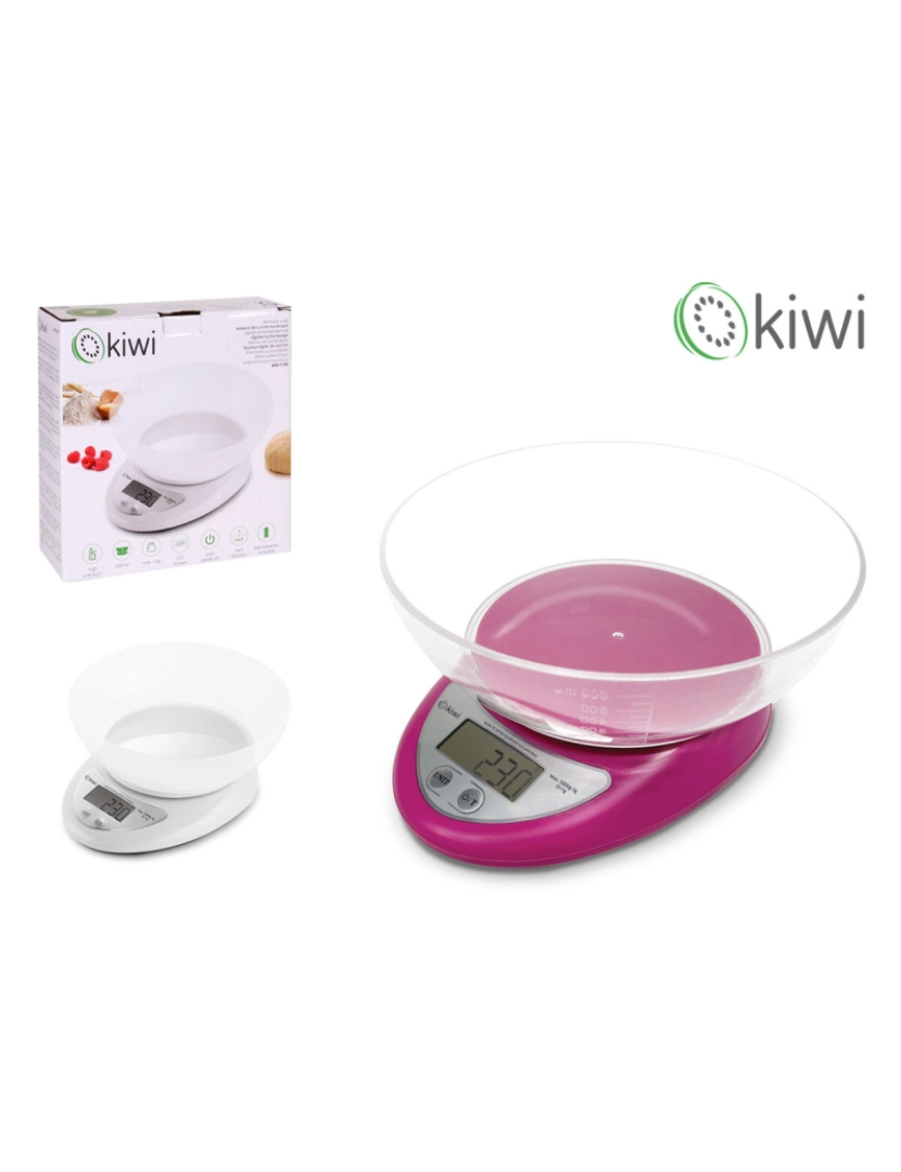 imagem de balança de cozinha Kiwi 600 ml2