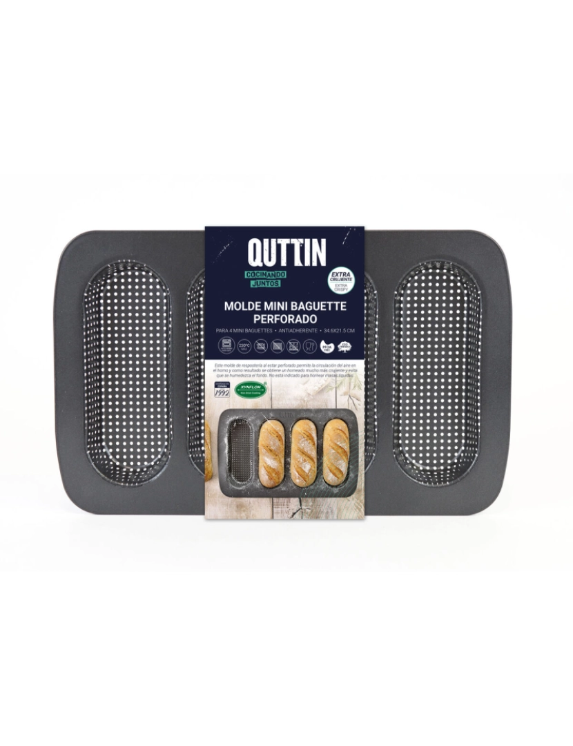 Quttin - Molde com forma Quttin Baguette 0,5 mm 34,6 x 21,5 x 3 cm