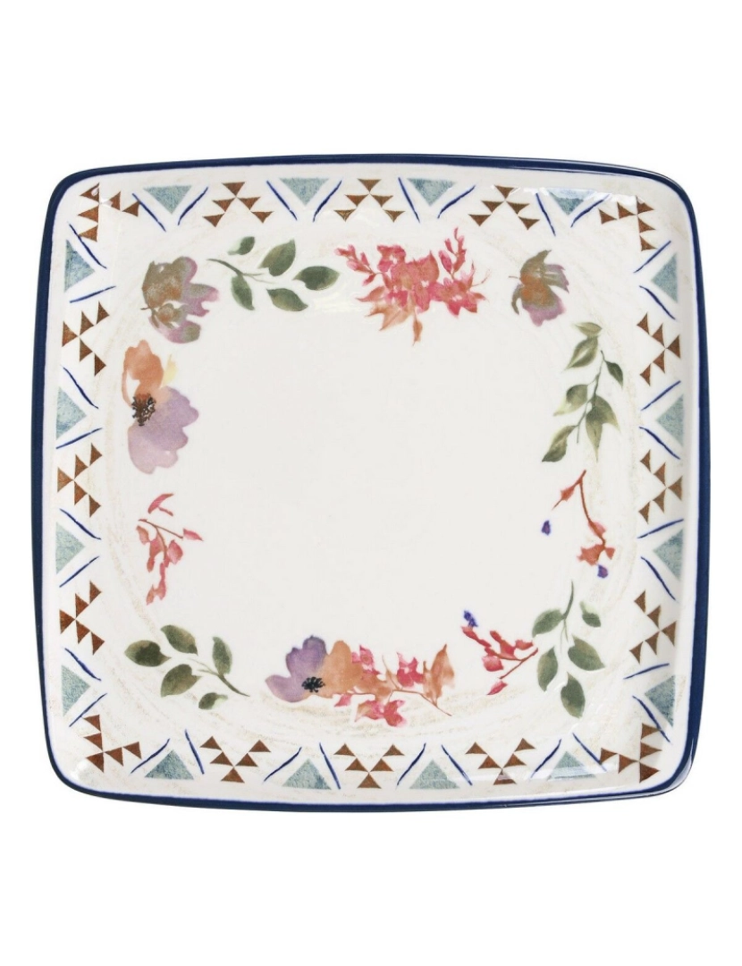 imagem de Sousplat Inde Porcelana 32 x 31 x 2 cm1