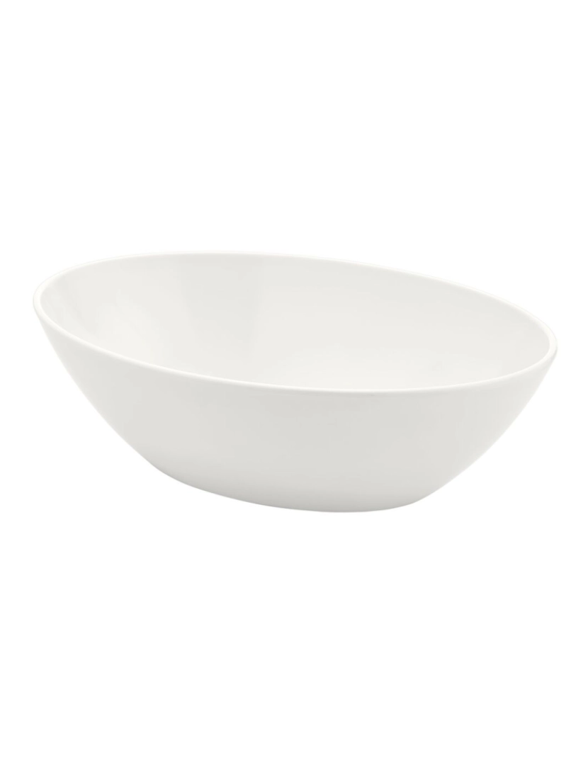 imagem de Tigela Inde Melamina Branco Oval 36 x 24 x 11 cm1