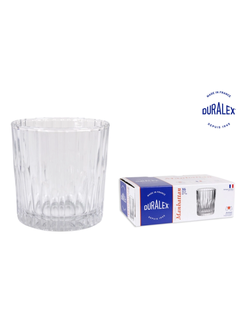 Duralex - Copo Duralex 1056AB06/6 6 Unidades 310 ml