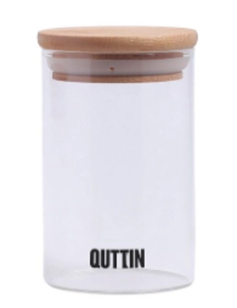 Quttin - Frasco de Vidro Transparente Quttin    6,5 x 11 cm 250 ml