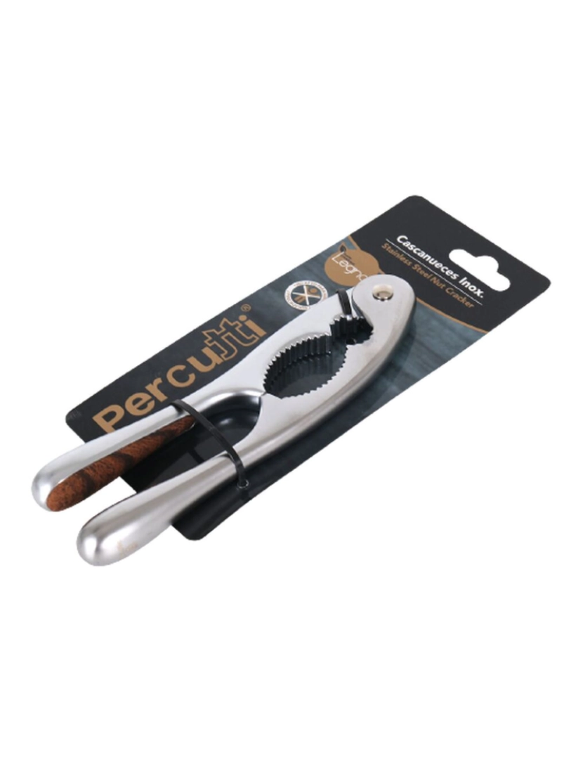 imagem de Quebra-Nozes Quttin Legno percutti Aço inoxidável 22 x 8 x 2 cm1