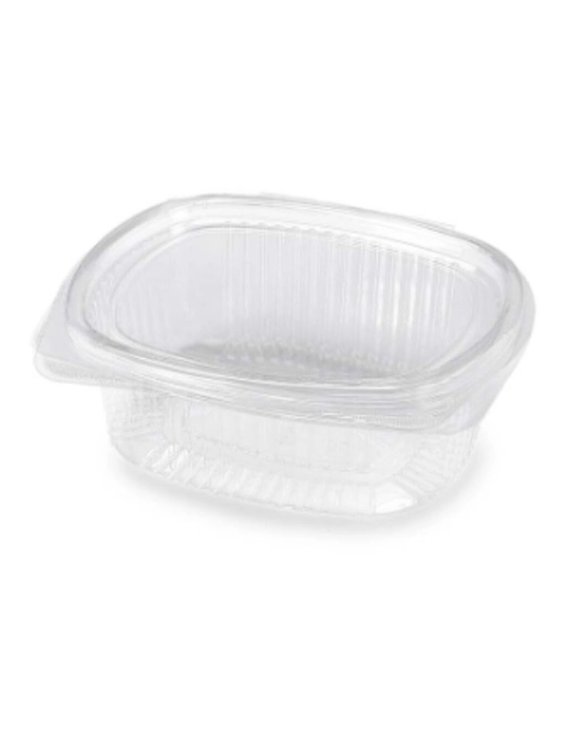 imagem de Recipiente para Conservar Alimentos Algon Transparente 750 ml Reutilizável Oval 2 Unidades 18 x 15 x 6 cm1