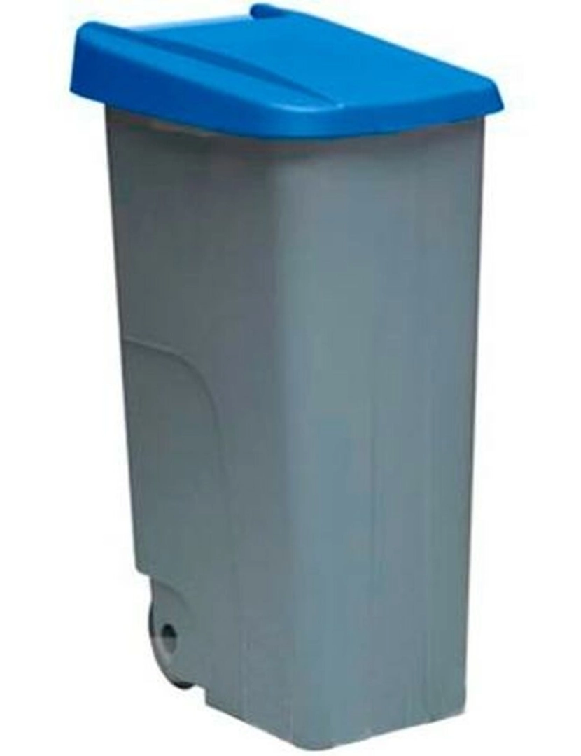 Denox - Caixote do Lixo com Rodas Denox 110 L 58 x 41 x 89 cm Azul