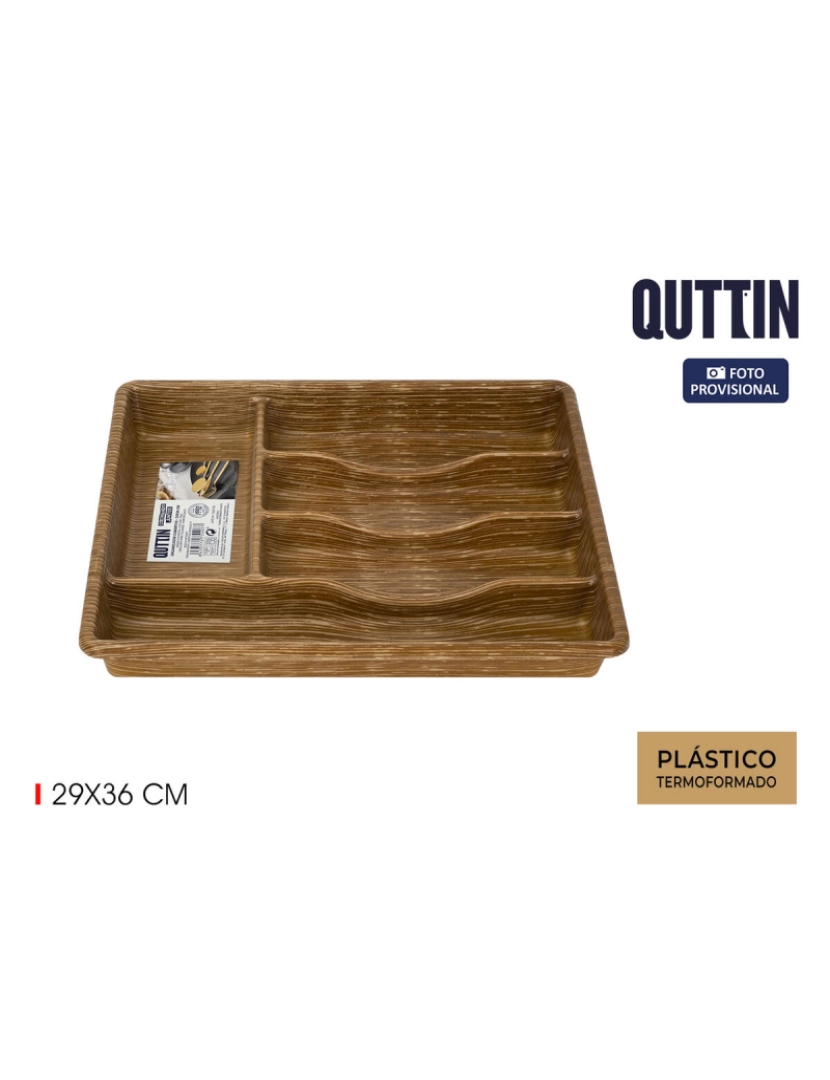 Quttin - Organizador de Talheres Quttin 29 x 36 cm Termoplástico