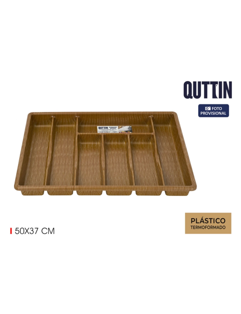 Quttin - Organizador de Talheres Quttin 50 x 37 cm Termoplástico