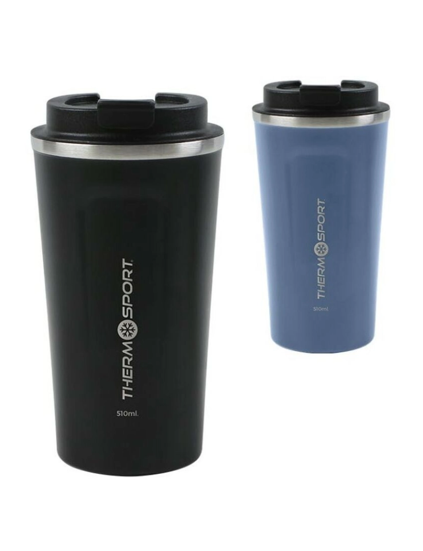 imagem de Caneca Térmica com Tampa ThermoSport Aço Plástico 510 ml1