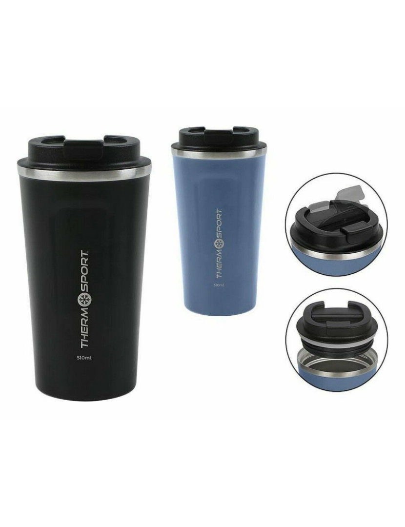 imagem de Caneca Térmica com Tampa ThermoSport Aço Plástico 510 ml3