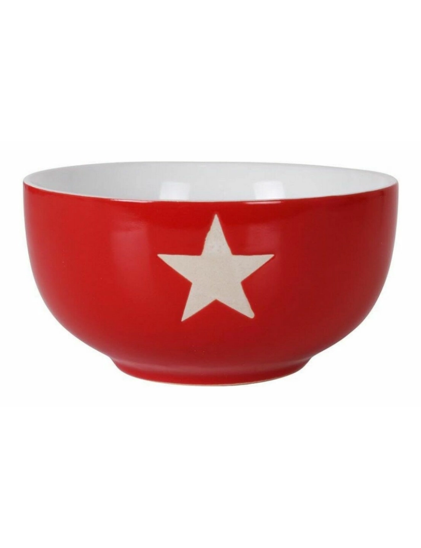 imagem de Tigela Alfares   Pequeno-almoço Estrela 525 ml Vermelho Ø 13 x 6,7 cm1