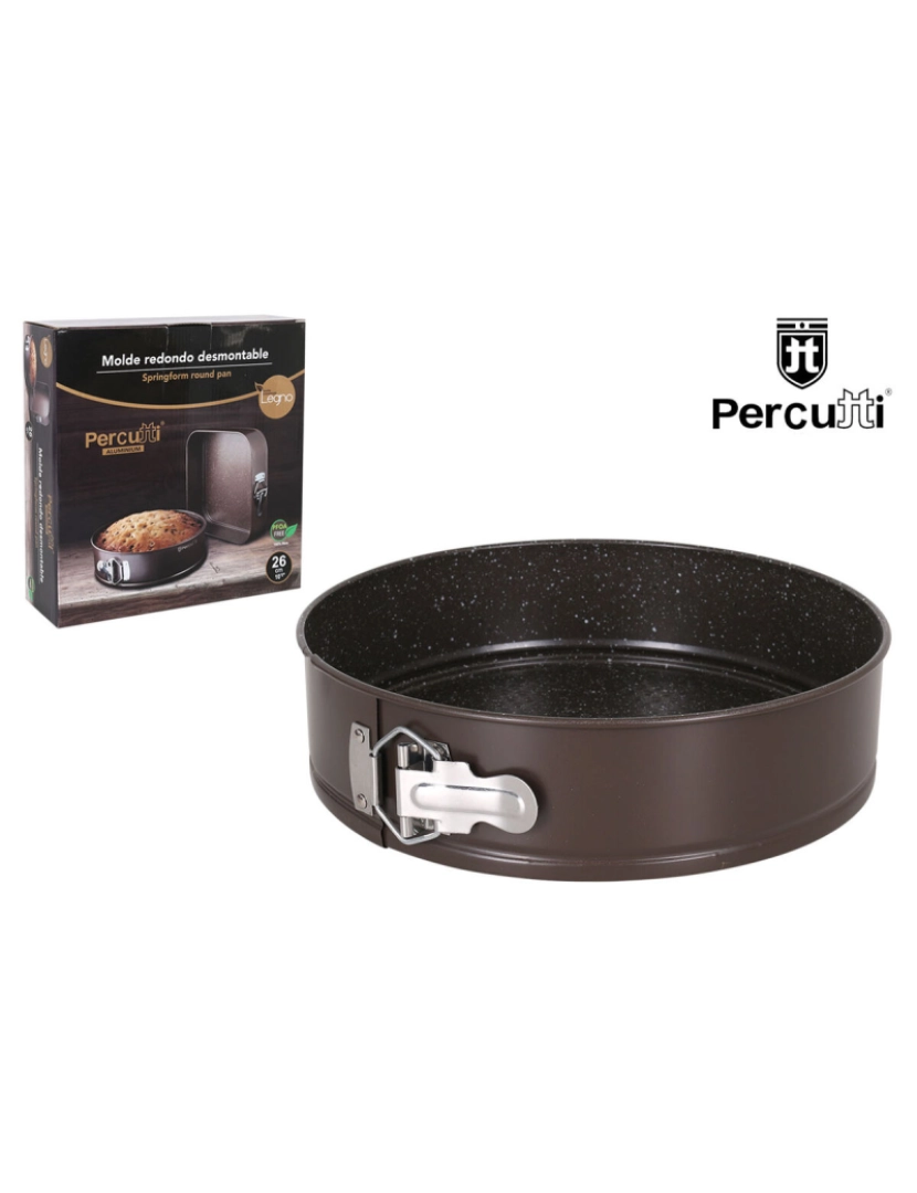 imagem de Molde Desmontável Percutti Legno percutti Alumínio Ø 26 cm2