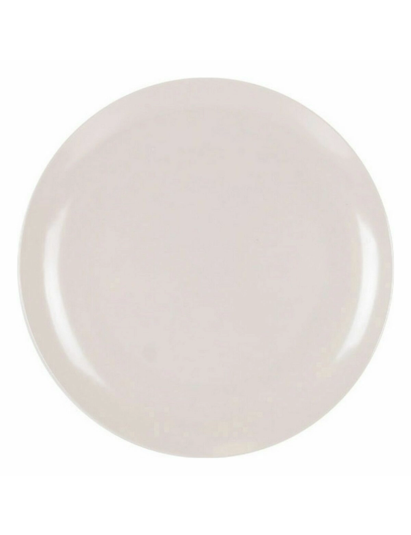 imagem de Prato de Sobremesa La Mediterránea Melamina Branco Brilho 20 cm1