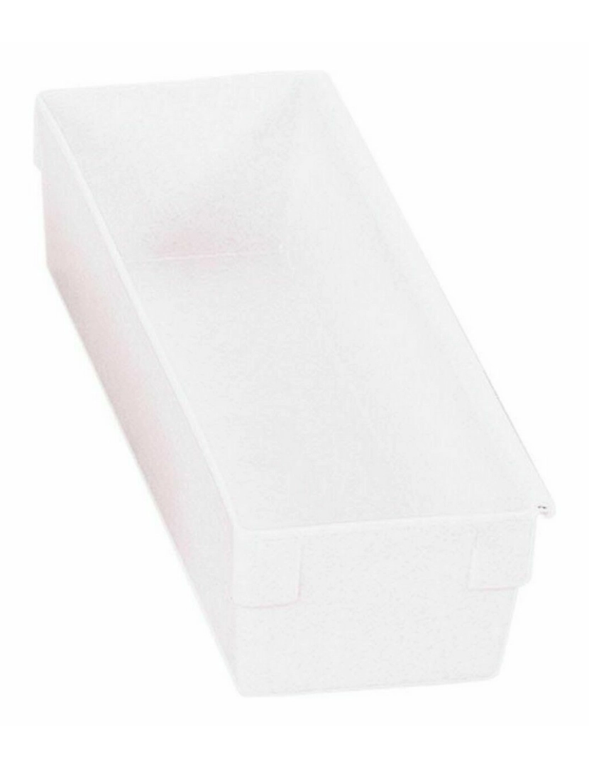 Bigbuy Home - Caixa Multiusos Modular Branco 22,5 x 8 x 5,3 cm