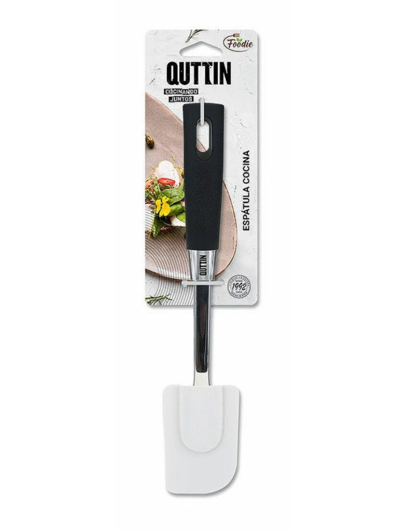 imagem de Escumadeira Quttin Foodie Preto 28,5 x 5,8 cm2