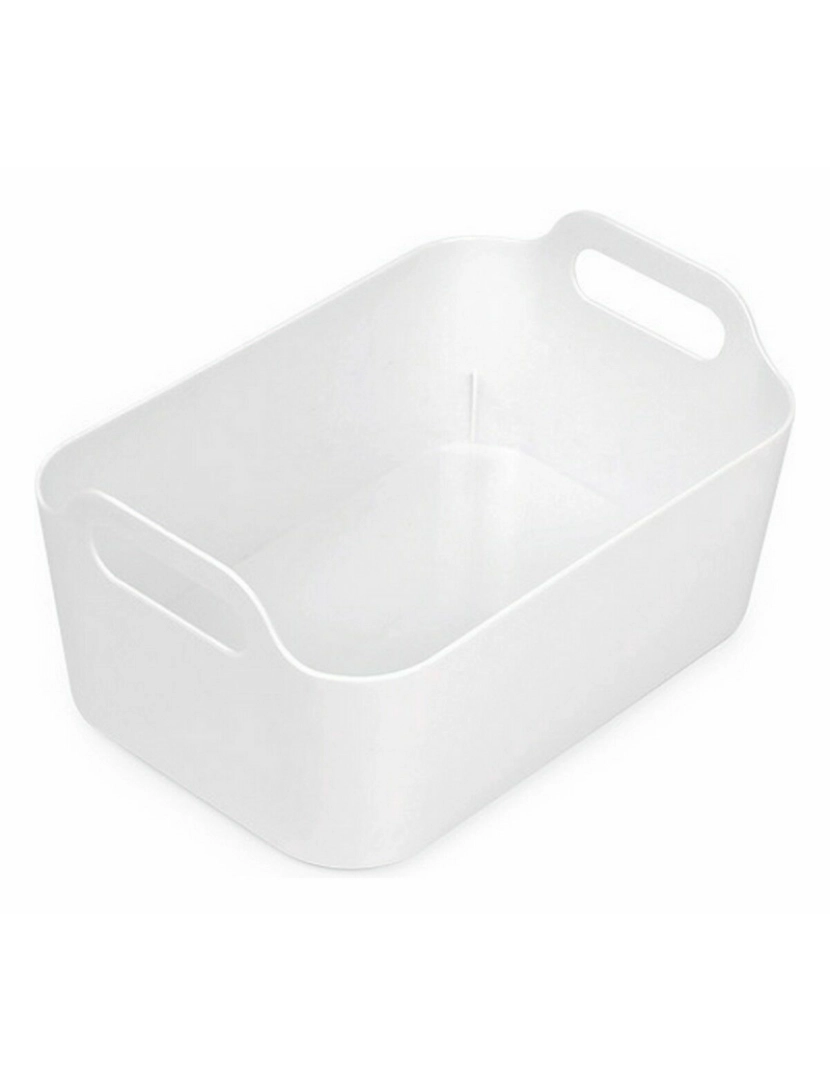 imagem de Cesta Multiusos Confortime Branco 24 x 16,7 x 11,2 cm1