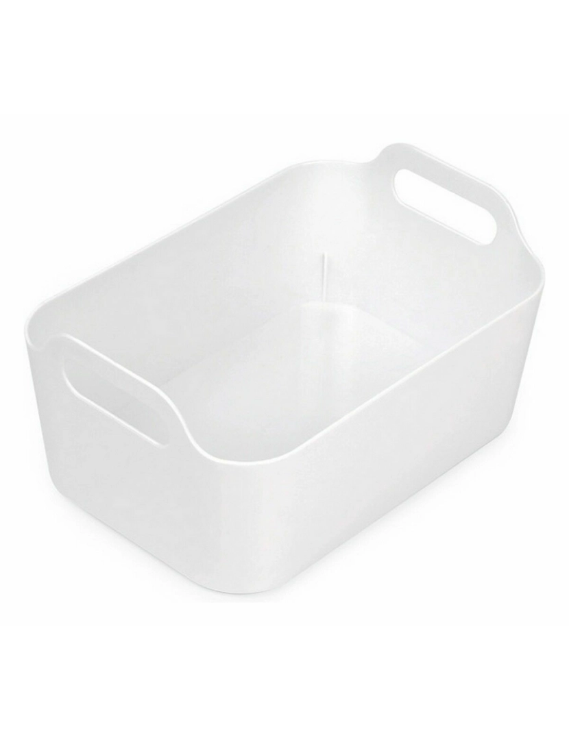 imagem de Cesta Multiusos Confortime Branco 33 x 23,5 x 15,4 cm1