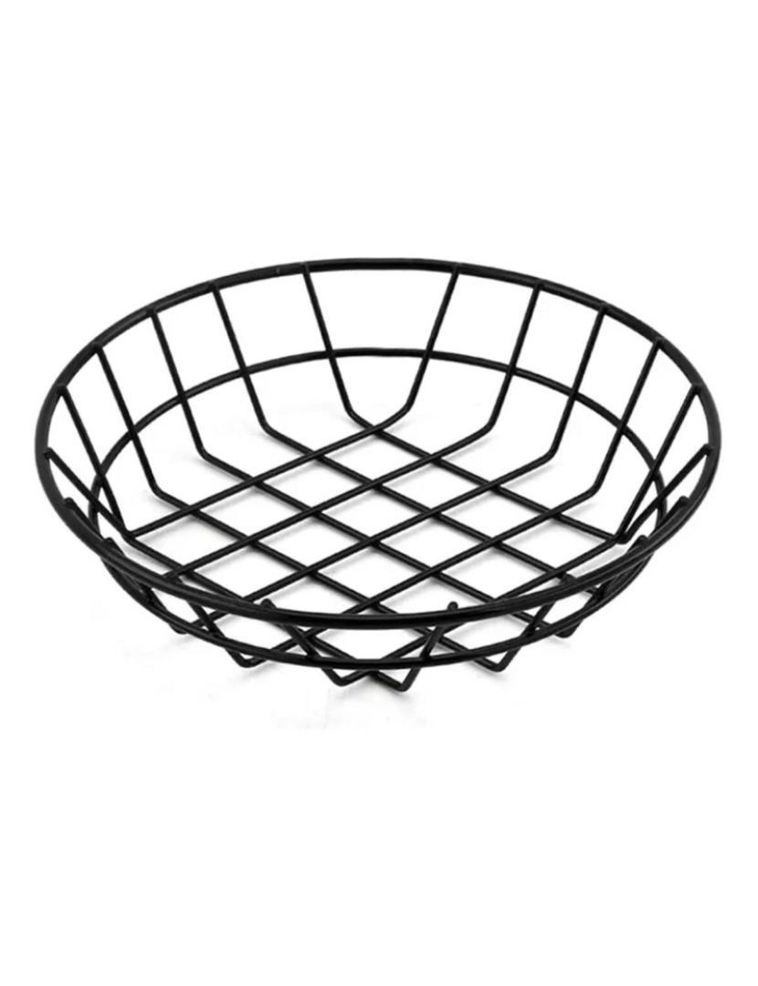 imagem de Cesta do Pão Quttin Metal Redonda 20 x 5 cm 4 mm1