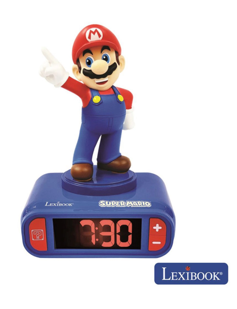 Lexibook - Relógio Despertador Super Mario Lexibook                    