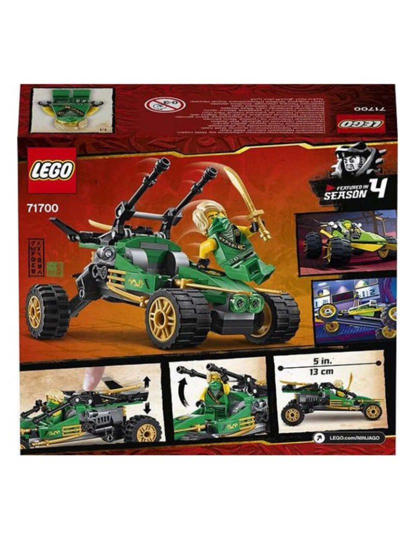 imagem de Carro Ninjago Jungle Buggy Lego 717002