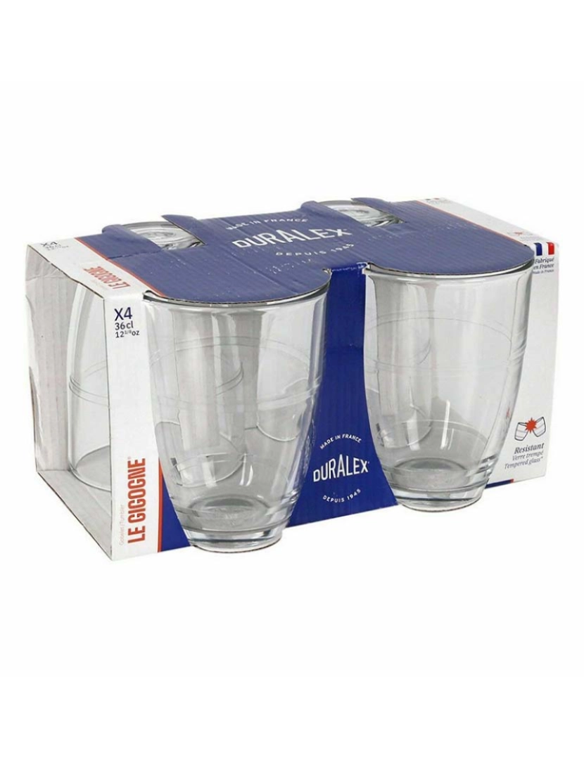 Duralex - Conjunto de Copos Gigogne 360 ml 4 un