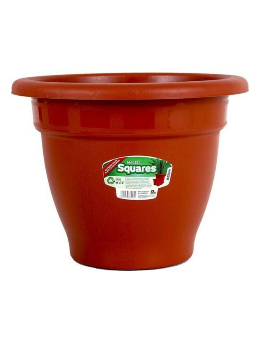 imagem de Vaso Squares Dem   Castanho5