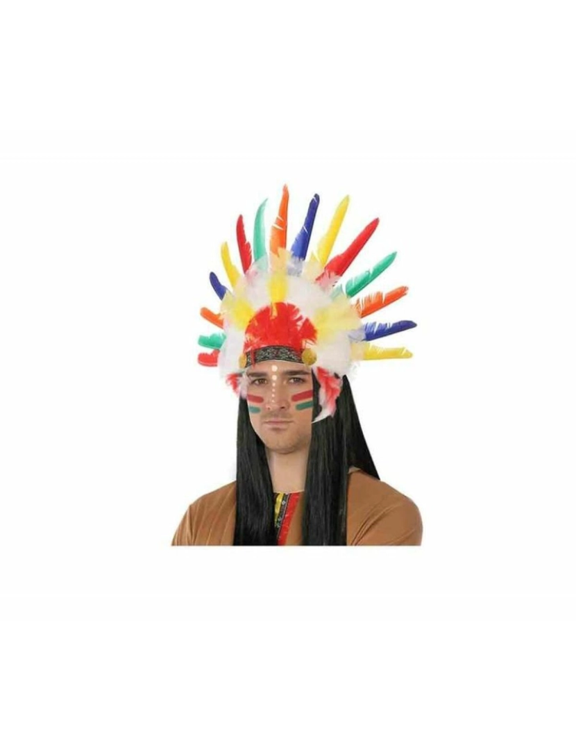 Bigbuy Carnival - Diadema 39008 Índio Americano