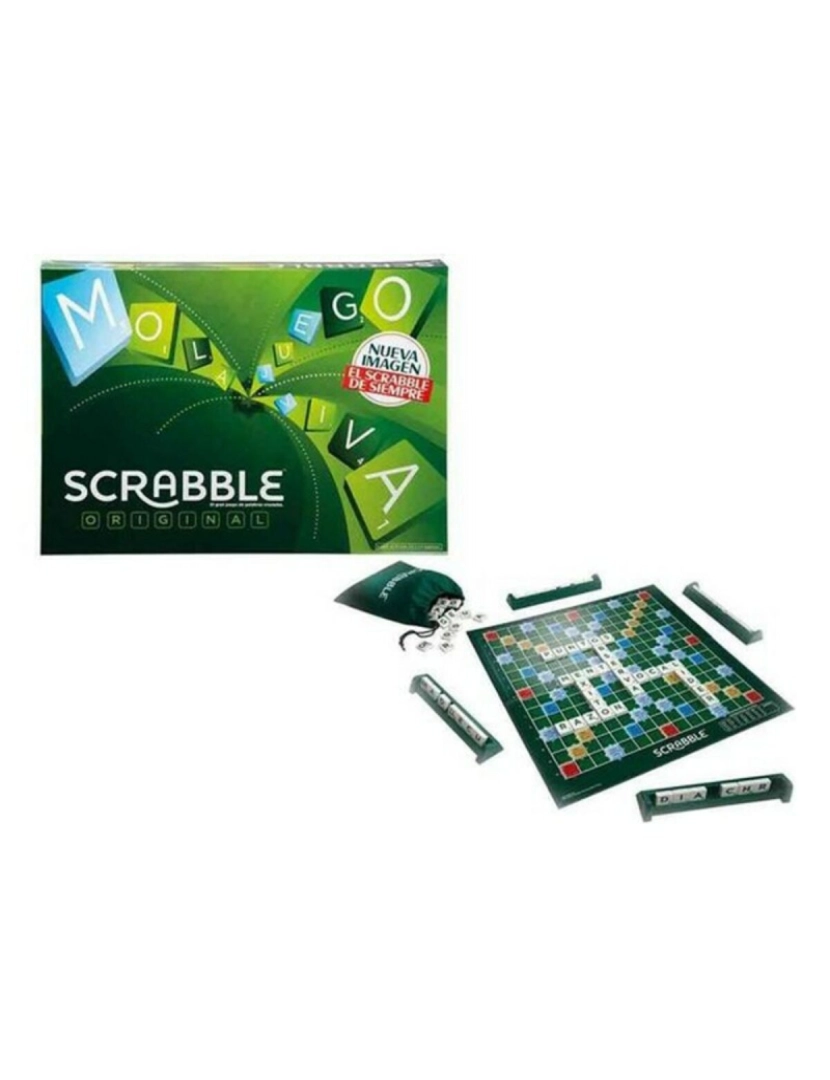 imagem de Jogo de Mesa Scrabble Original Mattel (ES)1