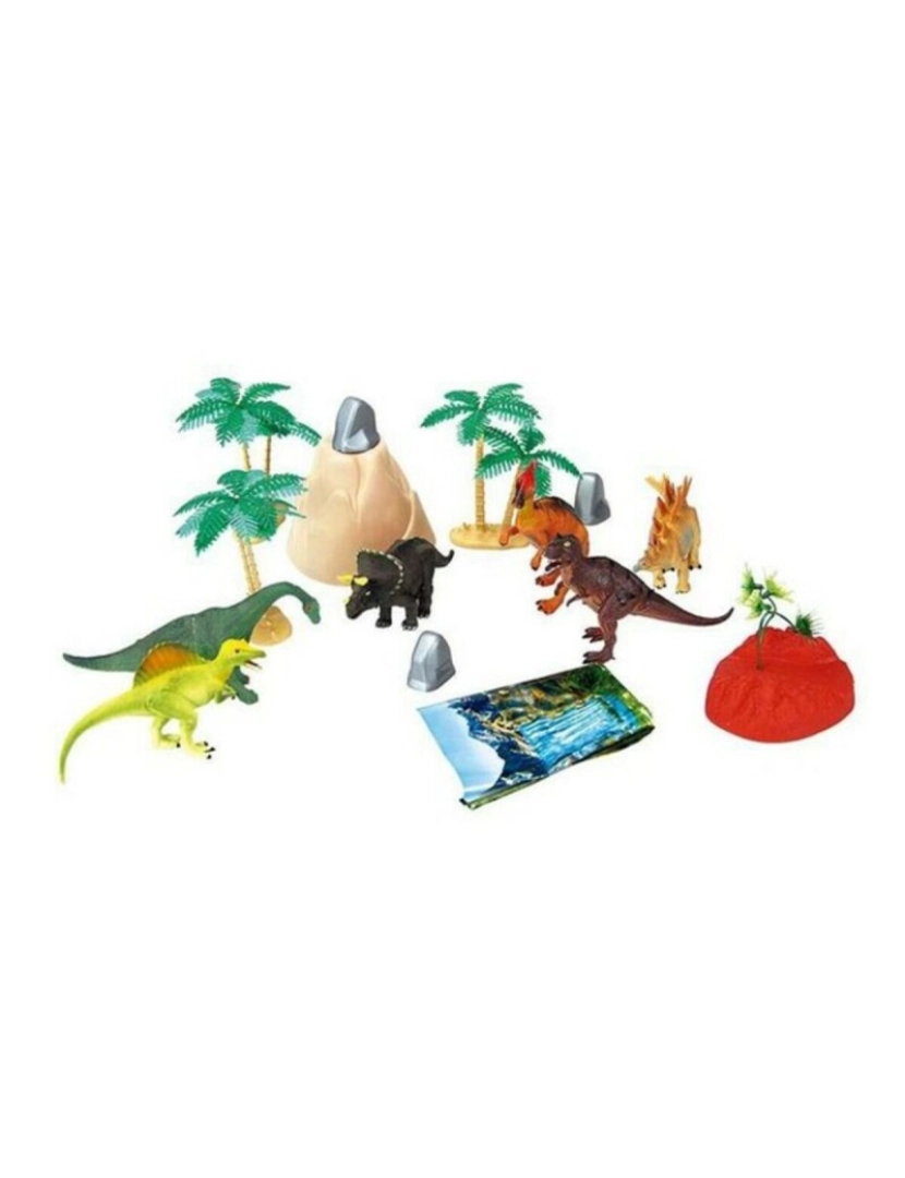 Bigbuy Fun - Conjunto Dinossauros Safari Dino (30 pcs)