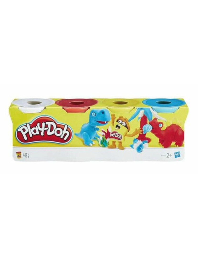 imagem de Jogo de Plasticina Colores Silvestres Play-Doh E4867ES0 (4 pcs) Plástico4