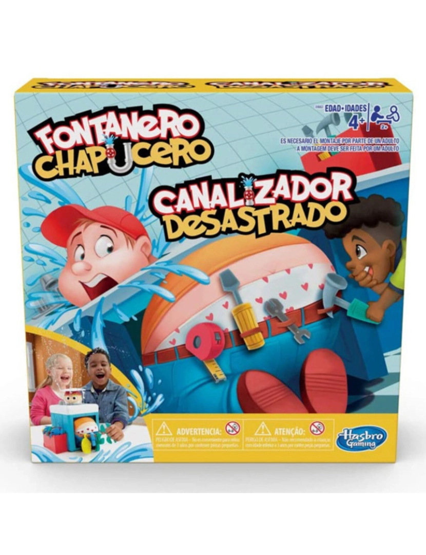 Hasbro - Jogo de Mesa Fontanero Chapucero Hasbro E6553675
